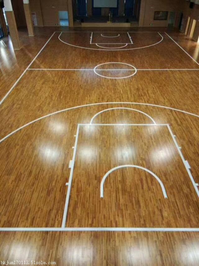 室内运动木地板安装方法